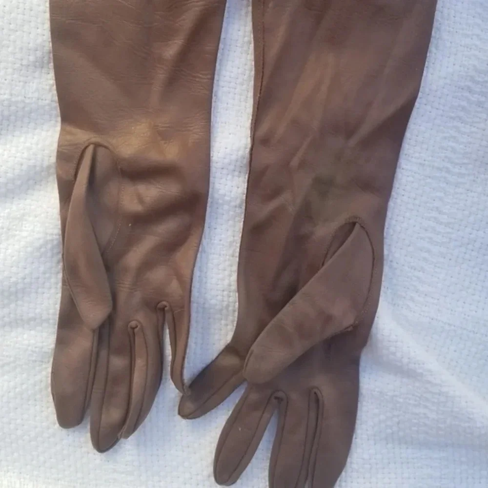 Vintage‎ Van Raaltte opera Length gloves 6.5-7
